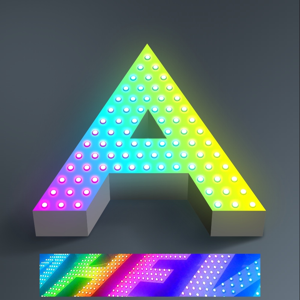 НОВИНКА-&nbsp;буквы SMART- технологии, RGB - подсветка 